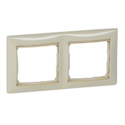 ΠΛΑΙΣΙΟ 2Θ. ΟΡ. ΚΡΕΜ/ΧΡΥΣΟ LEGRAND VALENA – 774152