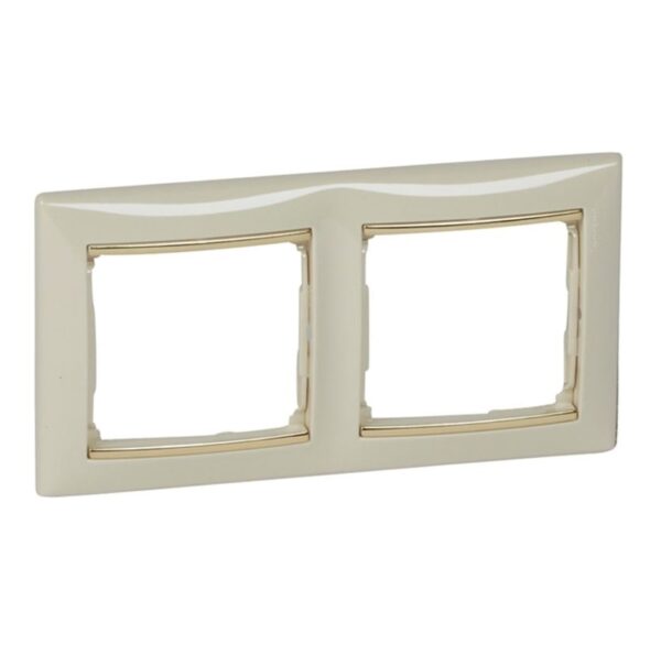 ΠΛΑΙΣΙΟ 2Θ. ΟΡ. ΚΡΕΜ/ΧΡΥΣΟ LEGRAND VALENA – 774152