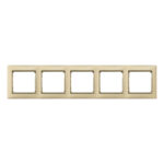 ΠΛΑΙΣΙΟ 5Θ. ΟΡ. ΚΡΕΜ/ΧΡΥΣΟ LEGRAND VALENA – 774155