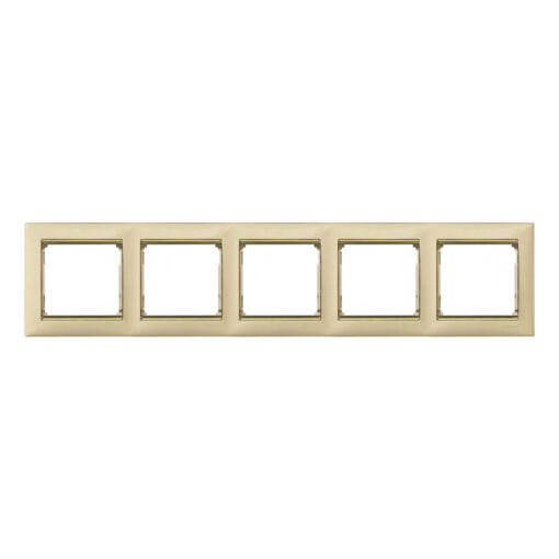 ΠΛΑΙΣΙΟ 5Θ. ΟΡ. ΚΡΕΜ/ΧΡΥΣΟ LEGRAND VALENA – 774155