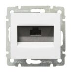 RJ45 ΚΑΤ. 6 UTP 1 ΕΞ./ΝΥΧΙΑ ΛΕΥΚΟ LEGRAND VALENA – 774246