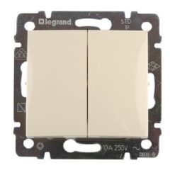 ΔΙΠΛΟΣ ΔΙΑΚΟΠΤΗΣ Α/Ρ ΚΡΕΜ LEGRAND VALENA – 774308