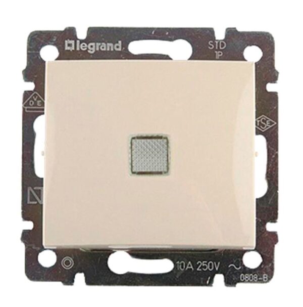 ΔΙΑΚΟΠΤΗΣ Α/Ρ ΜΕ ΕΝΔΕΙΞΗ ΚΡΕΜ LEGRAND VALENA – 774325