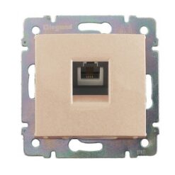 ΠΡΙΖΑ ΤΗΛΕΦΩΝΟΥ RJ11 1 ΕΞ. ΚΡΕΜ LEGRAND VALENA – 774338
