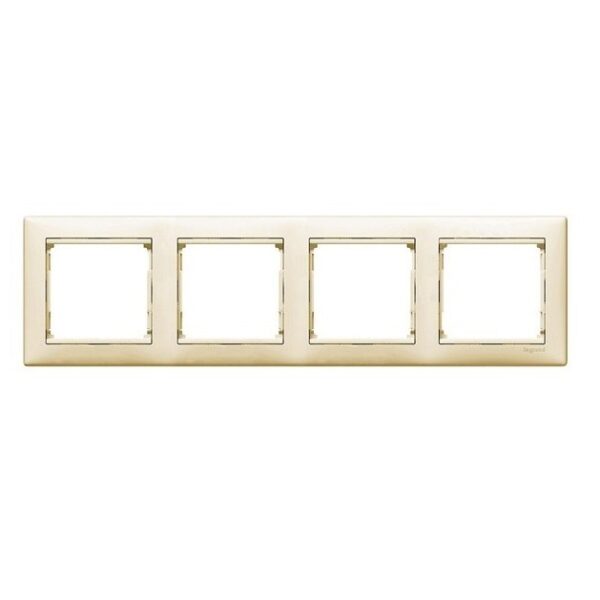 ΠΛΑΙΣΙΟ 4 ΘΕΣ. ΟΡΙΖ. ΚΡΕΜ LEGRAND VALENA – 774354