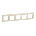 ΠΛΑΙΣΙΟ 5 ΘΕΣ. ΟΡΙΖ. ΚΡΕΜ LEGRAND VALENA – 774355