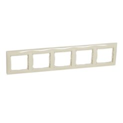 ΠΛΑΙΣΙΟ 5 ΘΕΣ. ΟΡΙΖ. ΚΡΕΜ LEGRAND VALENA – 774355