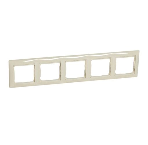 ΠΛΑΙΣΙΟ 5 ΘΕΣ. ΟΡΙΖ. ΚΡΕΜ LEGRAND VALENA – 774355