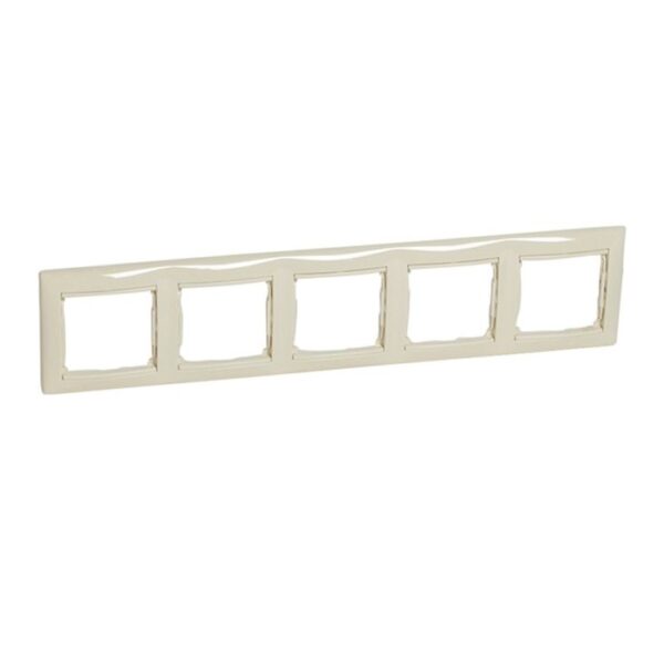 ΠΛΑΙΣΙΟ 5 ΘΕΣ. ΟΡΙΖ. ΚΡΕΜ LEGRAND VALENA – 774355