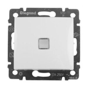 ΔΙΑΚΟΠΤΗΣ ΑΠΛΟΣ ΦΩΤΕΙΝΟΣ ΛΕΥΚΟΣ LEGRAND VALENA – 774410