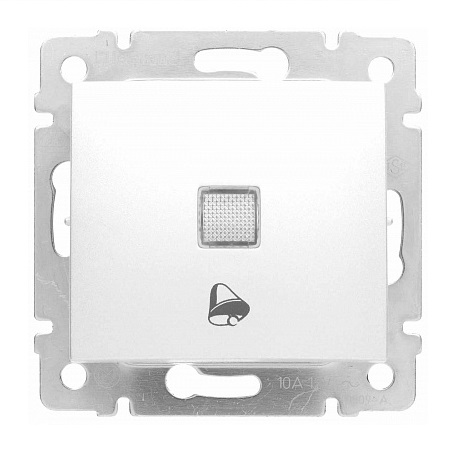 ΜΠΟΥΤΟΝ ΦΩΤΕΙΝΟ ΚΟΥΔΟΥΝΙ ΛΕΥΚΟ LEGRAND VALENA – 774415