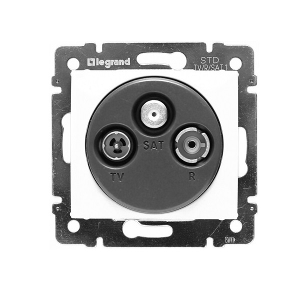 ΠΡΙΖΑ ΤV-RD-SAT ΤΕΡΜΑΤΙΚΗ ΛΕΥΚΗ LEGRAND VALENA – 774436