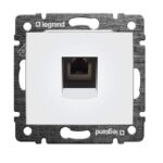 ΠΡΙΖΑ ΤΗΛΕΦΩΝΟΥ RJ11 1 ΕΞ. ΛΕΥΚΗ LEGRAND VALENA – 774438