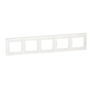 ΠΛΑΙΣΙΟ 5 ΘΕΣ. ΟΡΙΖ. ΛΕΥΚΟ LEGRAND VALENA – 774455