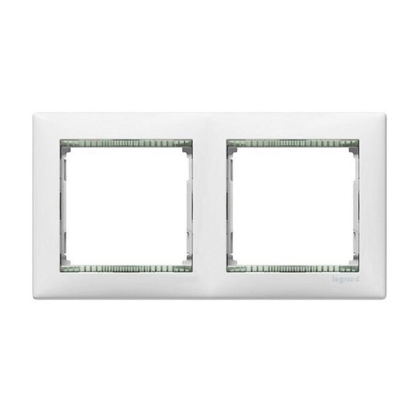 ΠΛΑΙΣΙΟ 2 ΘΕΣ. ΟΡΙΖ. ΚΡΥΣΤΑΛΛΟ LEGRAND VALENA – 774462