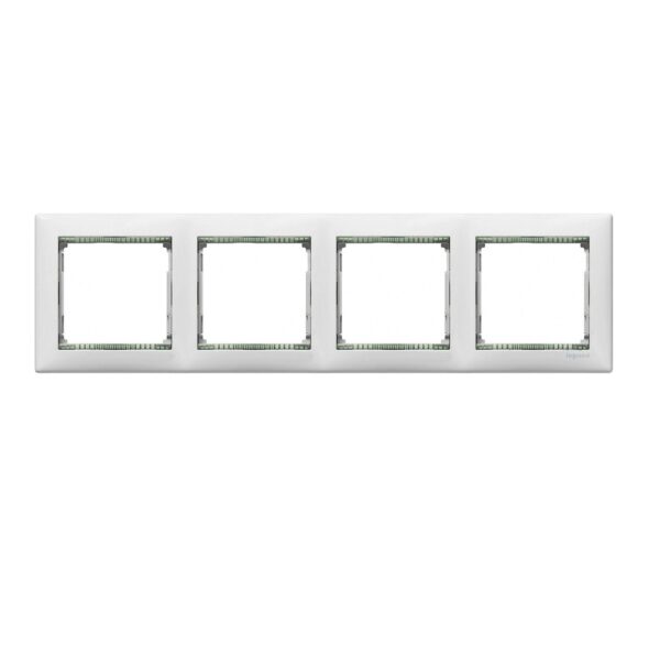 ΠΛΑΙΣΙΟ 4 ΘΕΣ. ΟΡΙΖ. ΚΡΥΣΤΑΛΛΟ LEGRAND VALENA – 774464