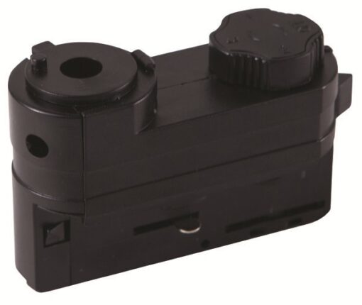 ΑΝΤΑΠΤΟΡΑΣ ΡΑΓΑΣ 4 ΓΡΑΜΜΩΝ ΓΙΑ ΚΑΛΩΔΙΟ ΜΑΥΡΟΣ EUROLAMP – 145-59146