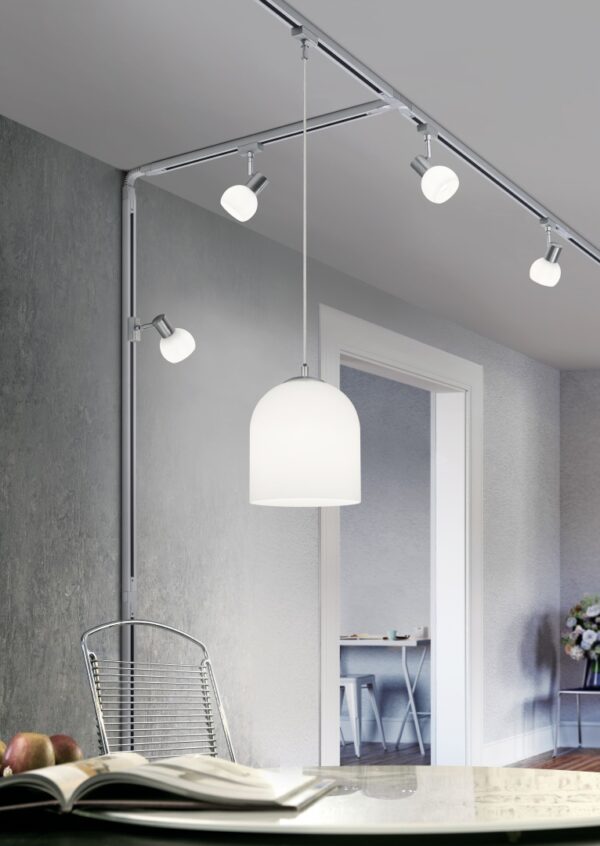 Σποτ Trio Lighting   E14 Νίκελ Ματ Μεταλλικό    78170107