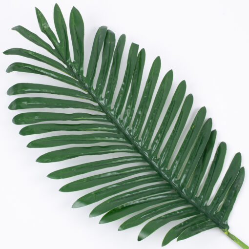 GloboStar® BIG PALM DARK 78239 Τεχνητό Φυτό Φοίνικας Μεγ.Σκ. – Μπουκέτο Διακοσμητικών Φυτών – Κλαδιών με Φύλλωμα Πράσινο Υ73cm