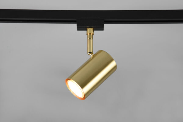 Φωτιστικό Spot Trio Lighting DUOLINE  1x GU10 Ορείχαλκος Ματ Μεταλλικό   – 78240108