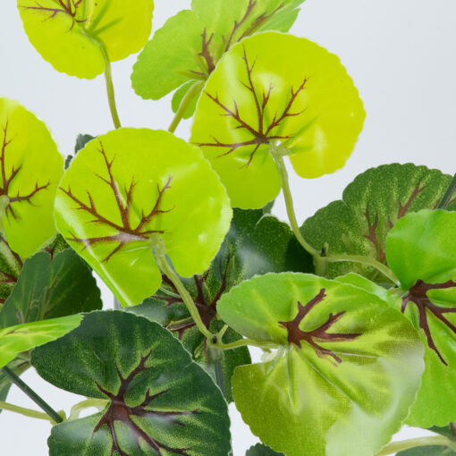 GloboStar® CENTELLA 78267 Τεχνητό Φυτό Σεντέλα – Μπουκέτο Διακοσμητικών Φυτών – Κλαδιών με Φύλλωμα Πράσινο Υ33cm