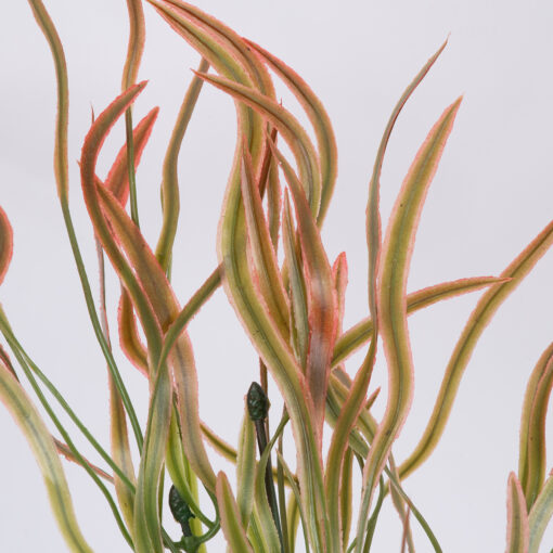 GloboStar® SPLEENWORTH SMALL 78279 Τεχνητό Φυτό Ασπλήνιο Μικρό – Μπουκέτο Διακοσμητικών Φυτών – Κλαδιών με Φύλλωμα Πράσινο – Κόκκινο Υ50cm