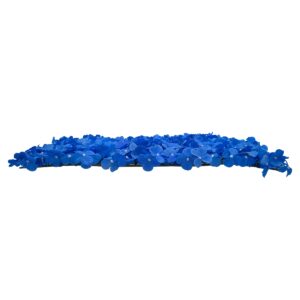 GloboStar® 78328 Συνθετικό Πάνελ Φυλλωσιάς – Κάθετος Κήπος Ορτανσία Μπλε Μ60 x Υ40 x Π5cm