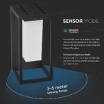Επιτοίχιο Φωτιστικό LED 2W 3000K Ηλιακό με Aνιχνευτή Φωτός IP65 V-TAC – 784