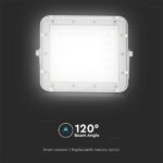LED Ηλιακός Προβολέας 10W με Τηλεχειριστήριο V-TAC Λευκός IP65 800lm Ψυχρό Λευκό 6400K – 7841