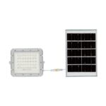 LED Ηλιακός Προβολέας 10W με Τηλεχειριστήριο V-TAC Λευκός IP65 800lm Φύσικό Λευκό 4000K – 7842