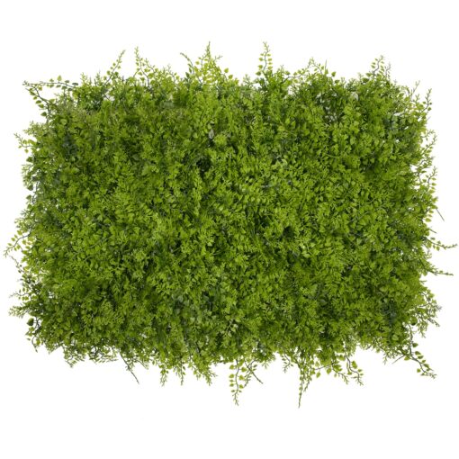 GloboStar® 78414 Συνθετικό Πάνελ Φυλλωσιάς – Κάθετος Κήπος Λέιλαντ – Νάνος Κισσός Πράσινο – Λαδί Μ60 x Υ40 x Π9cm