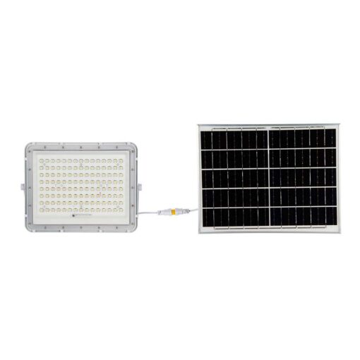 LED Ηλιακός Προβολέας 20W με Τηλεχειριστήριο V-TAC Λευκός IP65 1800lm Φύσικό Λευκό 4000K – 7846