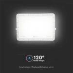 V‑TAC 7848 Ηλιακός Προβολέας LED 20W 4000K 2600lm 20000mAh 30W Panel Τηλεχειριστήριο Λευκό IP65