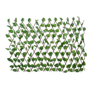 GloboStar® Artificial Garden GOLDEN POTHOS 78496 Πτυσσόμενη Πέργκολα Τεχνητής Φυλλωσιάς – Κάθετος Κήπος Σύνθεση Πόθος Μ110 x Π10 x Υ120cm (min) Μ310 x Π10 x Υ45cm (max)