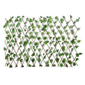 GloboStar® Artificial Garden VINE LEAVES 78499 Πτυσσόμενη Πέργκολα Τεχνητής Φυλλωσιάς – Κάθετος Κήπος Σύνθεση Αμπελόφυλλο Μ110 x Π10 x Υ120cm (min) Μ310 x Π10 x Υ45cm (max)
