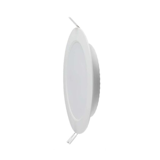 LED Panel Χωνευτό Στρογγυλό 12W Φ170 V-TAC 1200lm Θερμό Λευκό 3000K – 7861