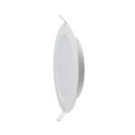 LED Panel Χωνευτό Στρογγυλό 18W Φ220 V-TAC 1850lm Θερμό Λευκό 3000K – 7864