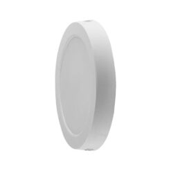 LED Panel Επιφανειακό Στρογγυλό 6W Φ120 V-TAC 660lm Θερμό Λευκό 3000K – 7870