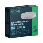 24W LED SAMSUNG Chip Panel Στρογγυλό Φ290 Επιφανειακό 2500lm 3000K VTAC – 78791