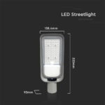 LED φωτιστικό δρόμου SMD 30W 4000Κ Μαύρου Χρώματος IP65 V-TAC – 7886