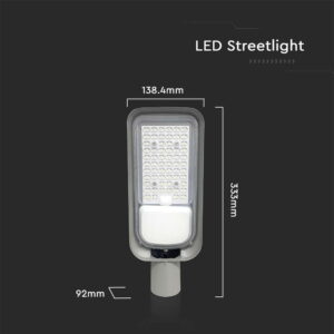 LED φωτιστικό δρόμου SMD 30W 4000Κ Μαύρου Χρώματος IP65 V-TAC – 7886