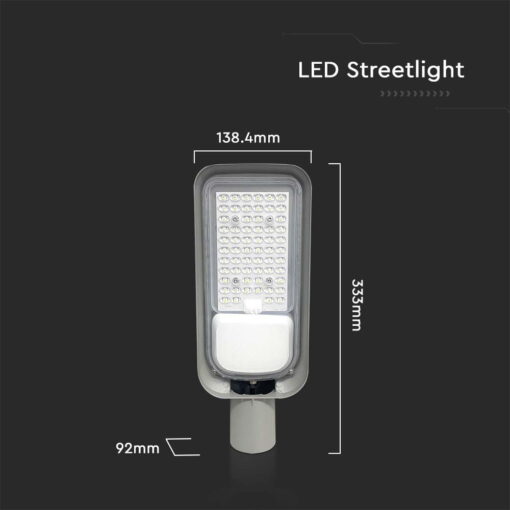 LED φωτιστικό δρόμου SMD 30W 4000Κ Μαύρου Χρώματος IP65 V-TAC – 7886