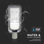 LED φωτιστικό δρόμου SMD 30W 4000Κ Μαύρου Χρώματος IP65 V-TAC – 7886