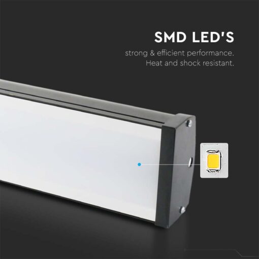 Καμπάνα SMD LED 100W 4000K IP65 Μαύρου Χρώματος V-TAC – 7892