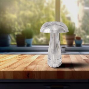 LED Επαναφορτιζόμενο Πορτατίφ V-TAC  Dimmable με Διάφανο Σώμα IP54 3000K-6000Κ – 7894