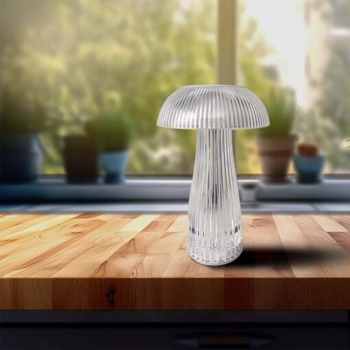 LED Επαναφορτιζόμενο Πορτατίφ V-TAC  Dimmable με Διάφανο Σώμα IP54 3000K-6000Κ – 7894