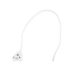 GloboStar® 78953 Καλώδιο – Ντουί Τροφοδοσίας για Λάμπες Τύπου Φθορίου T8 LED 30cm