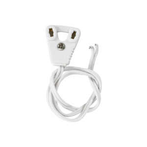 GloboStar® 78953 Καλώδιο – Ντουί Τροφοδοσίας για Λάμπες Τύπου Φθορίου T8 LED 30cm