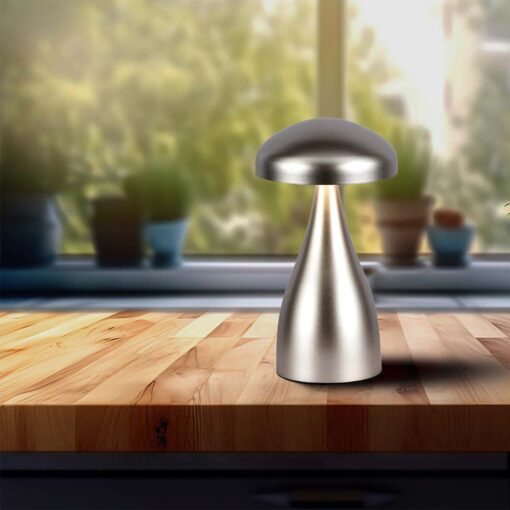 LED Επαναφορτιζόμενο Πορτατίφ V-TAC Champagne Gold Σώμα Dimmable CCT – 7897