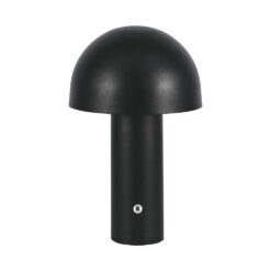 LED Επαναφορτιζόμενο Πορτατίφ V-TAC Μαύρο Σώμα Dimmable CCT – 7898
